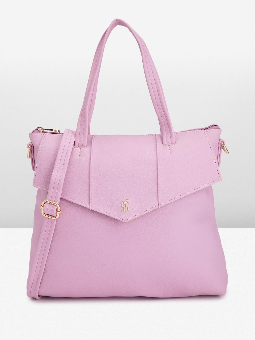

Baggit Structured Handheld Bag, Purple