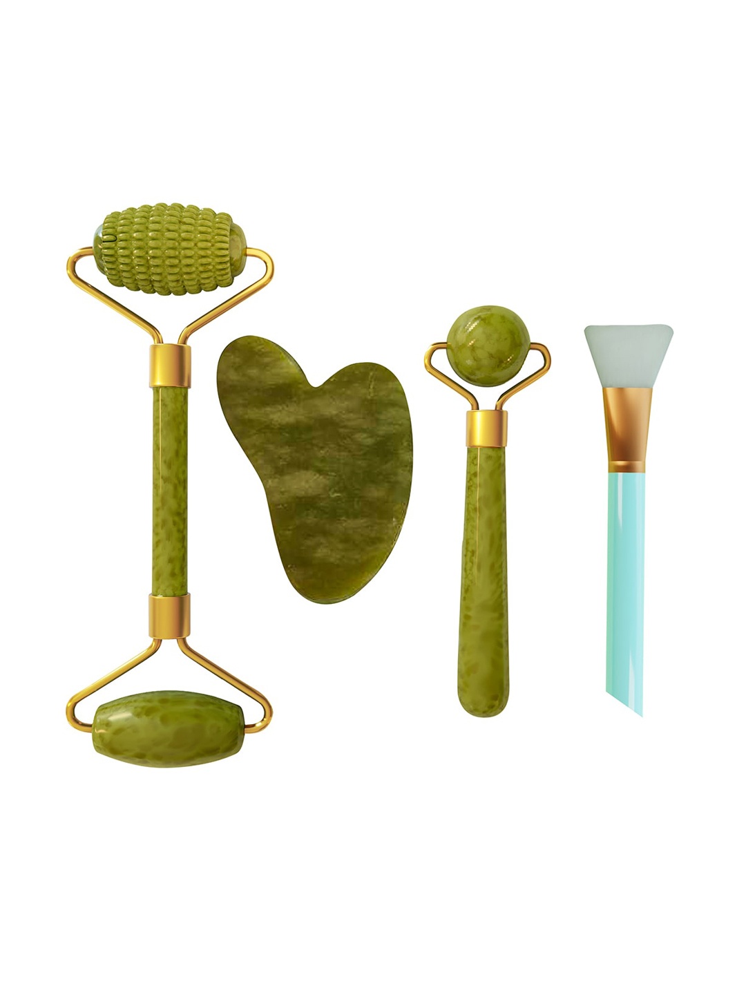 

Lifelong LLM540 Manual Jade Roller & Gua Sha Set - Green