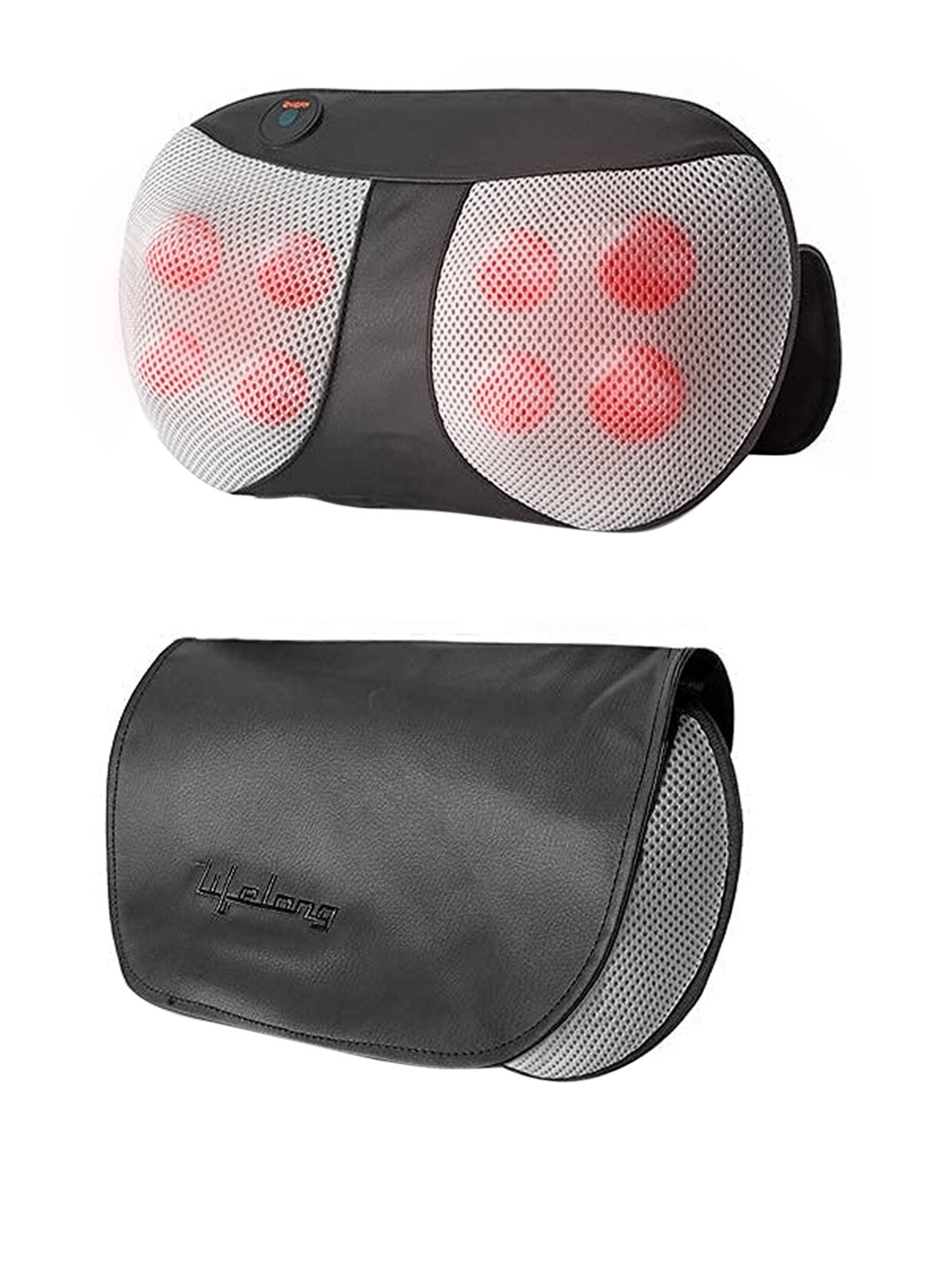 

Lifelong LLM369 Cushion & Body Massager with Kneading Knodes - Black