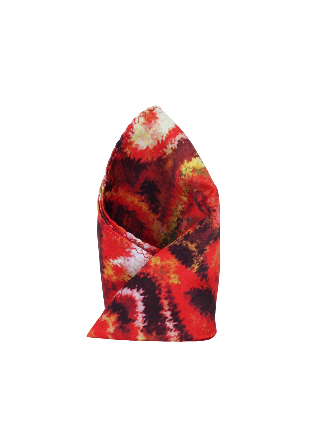 

Alvaro Castagnino Men Red Printed Pocket Square