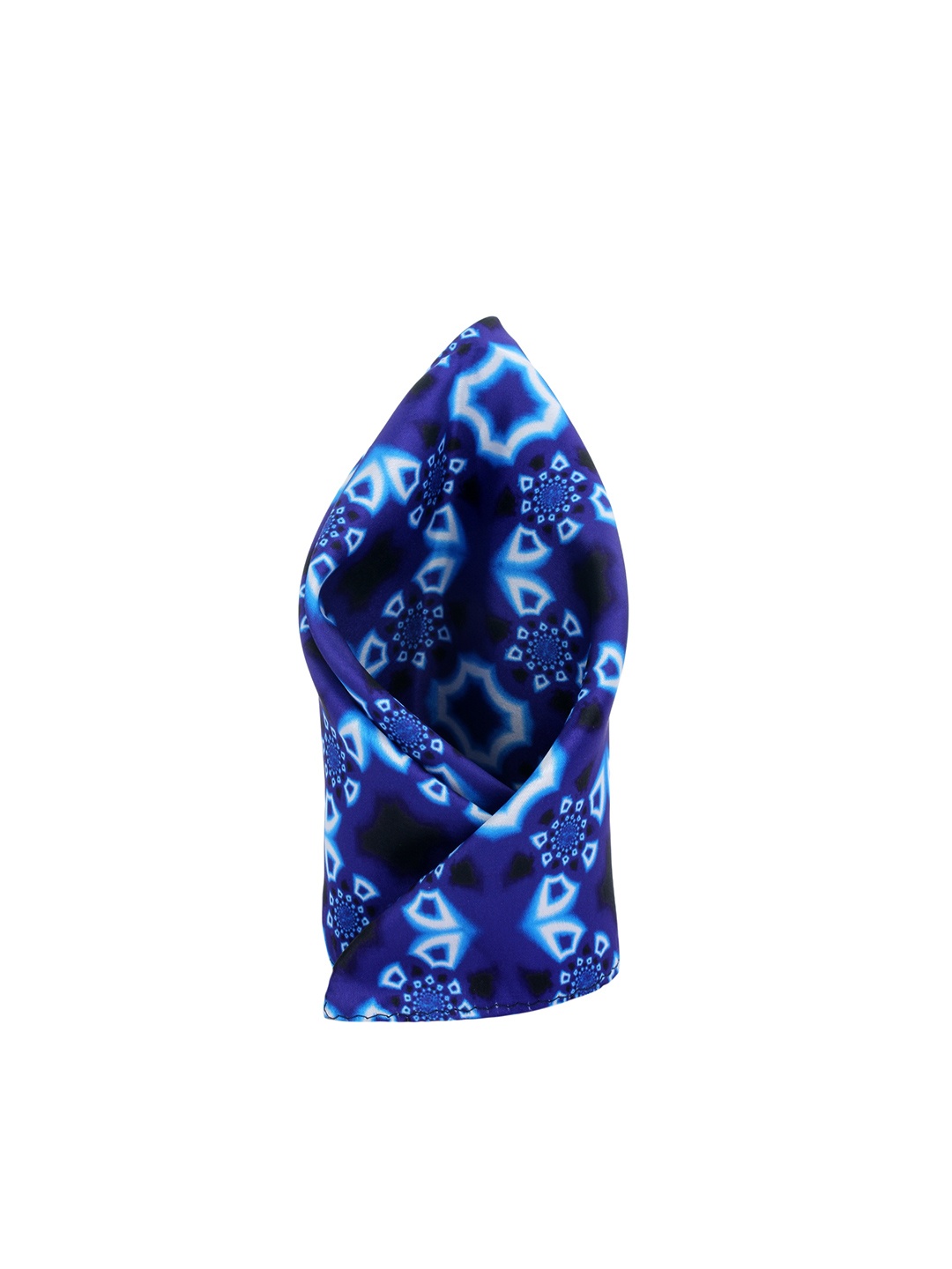 

Alvaro Castagnino Men Blue Printed Pocket Square