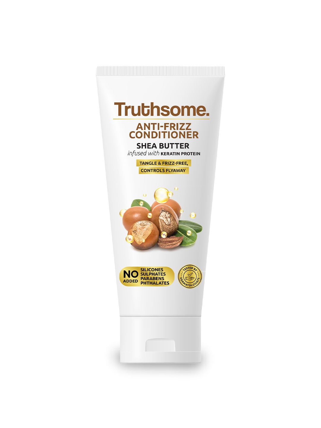 

Truthsome. Anti-Frizz Conditioner with Shea Butter & Keratin Protein - 150 ml, White