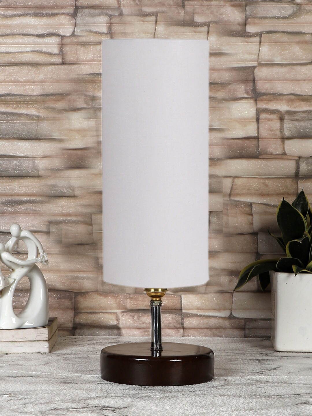 

Devansh White Solid Wood Table Lamps