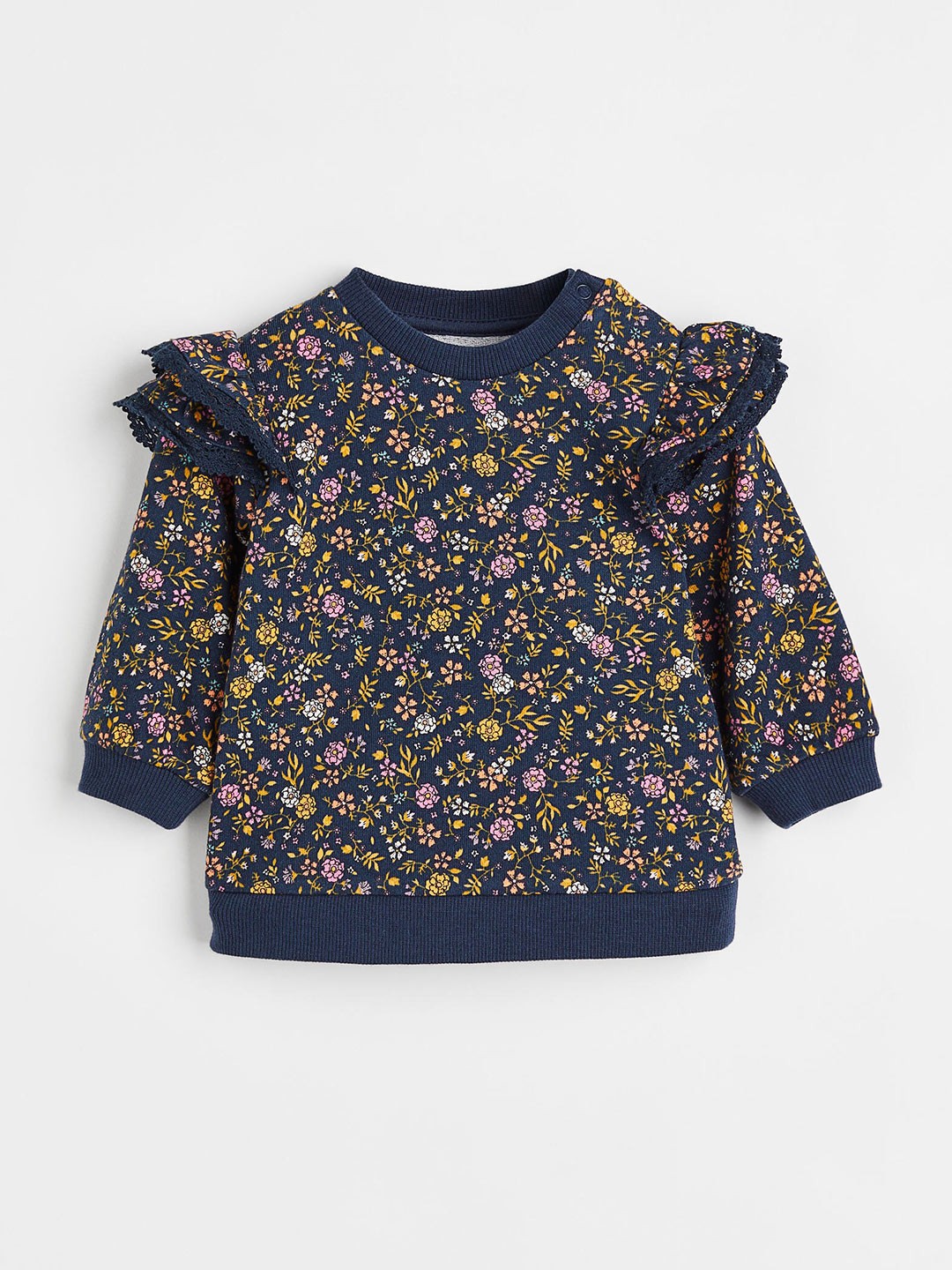 

H&M Girls Blue Sweatshirt