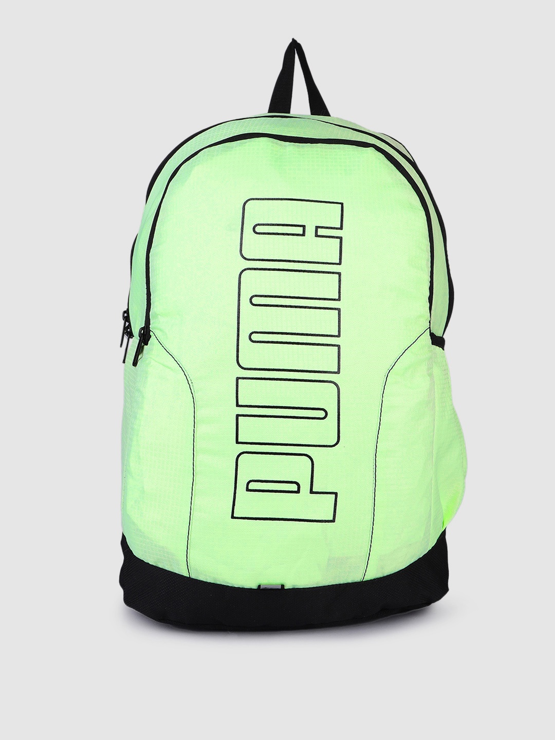 Puma Unisex Brand Logo Printed Backpack, Green