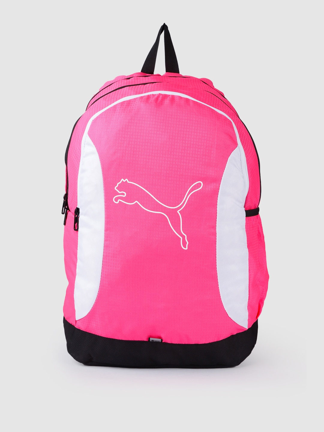 

Puma Unisex Brand Logo Print & Minute Checks Big Cat Laptop Backpack, Pink