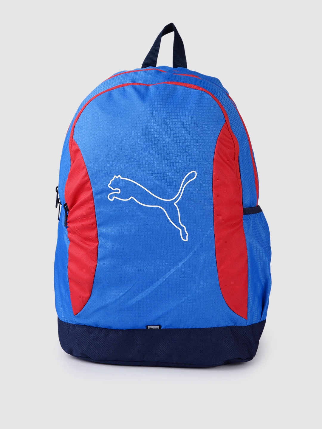 Puma Unisex Brand Logo Printed Backpack, Blue