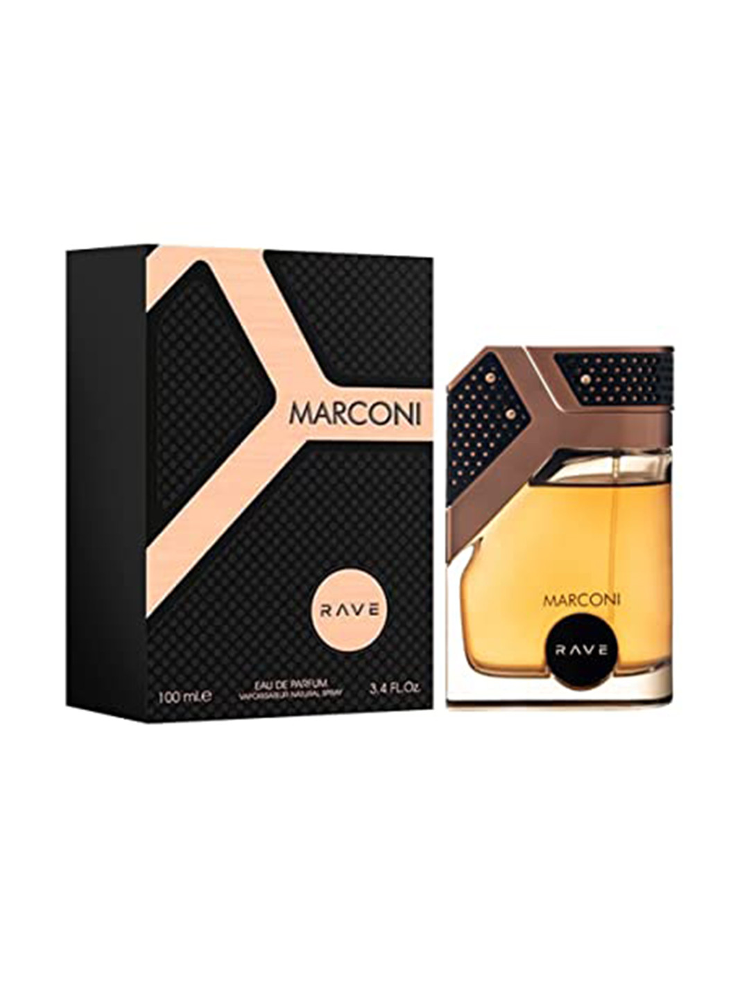 

RAVE Men Marconi Eau De Parfum 100ml, Black
