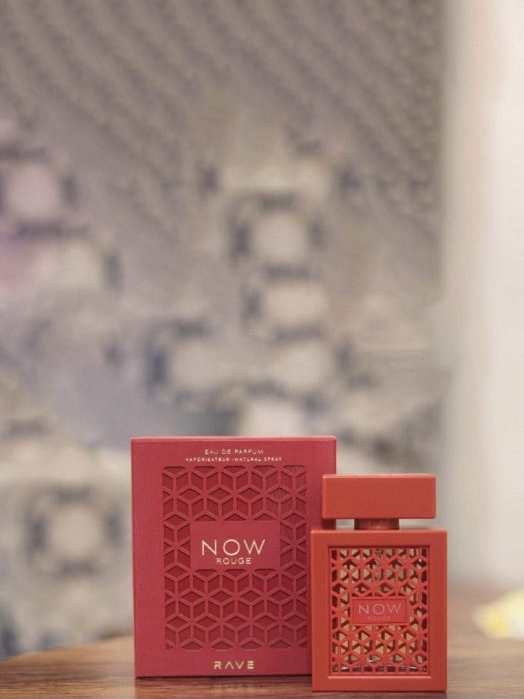 

RAVE Men Now Rouge Eau De Parfum 100ml, Red