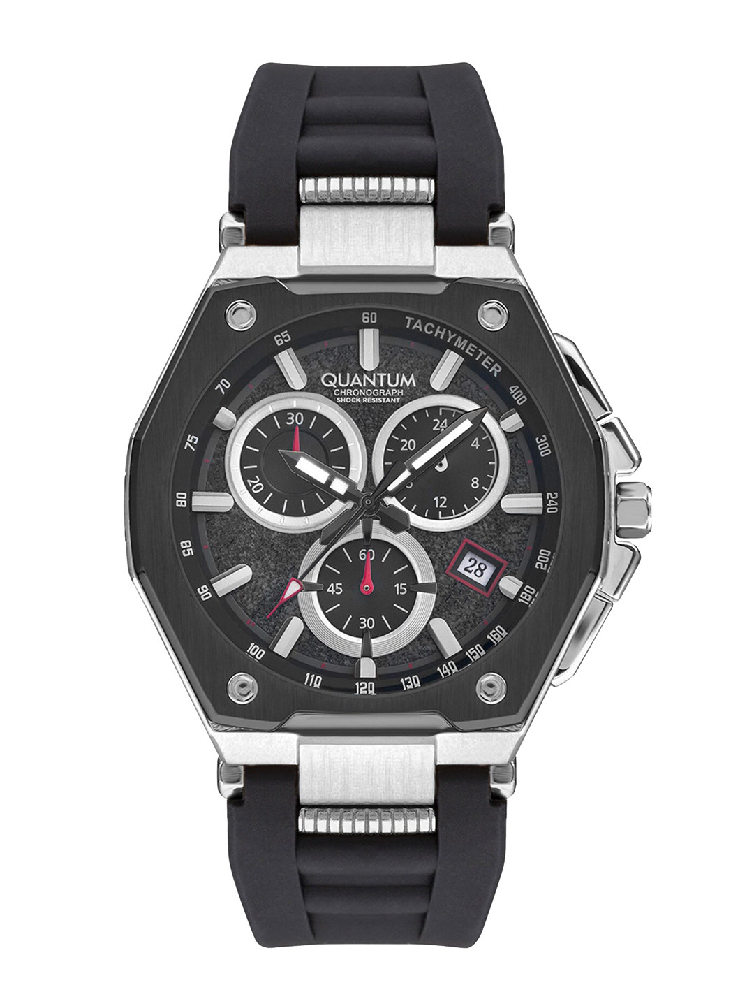 

Quantum Men Black Brass Dial & Black Straps Analogue Chronograph Watch PWG1005.35