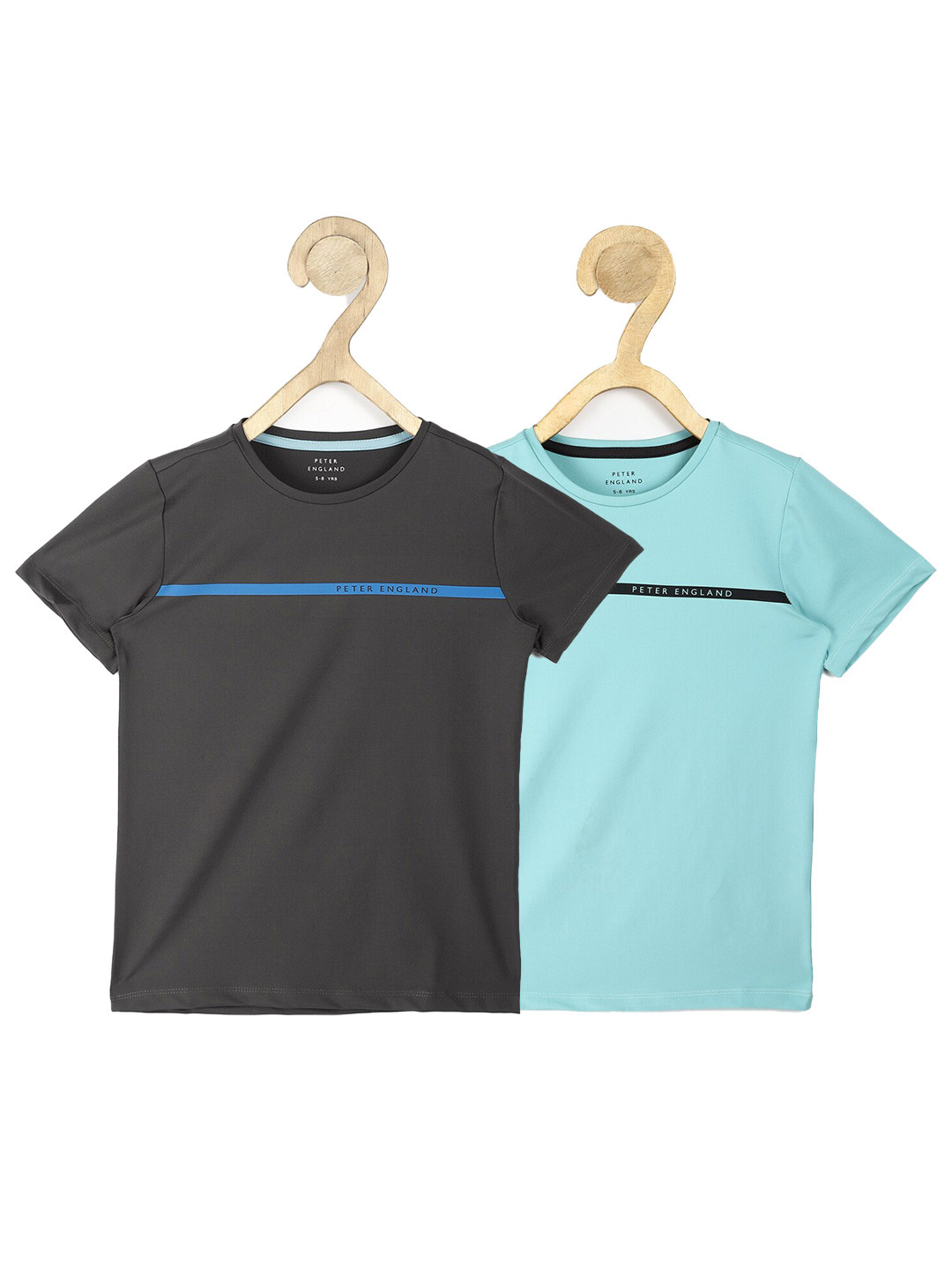 

Peter England Boys Pack Of 2 T-shirt, Black