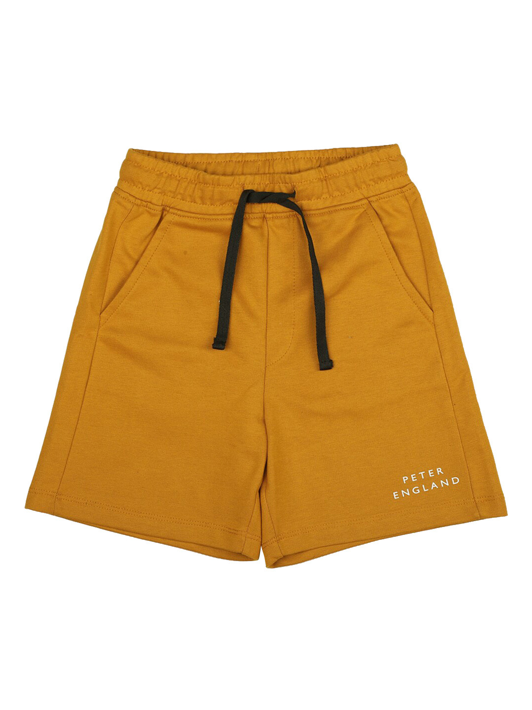 

Peter England Boys Mustard Cotton Shorts