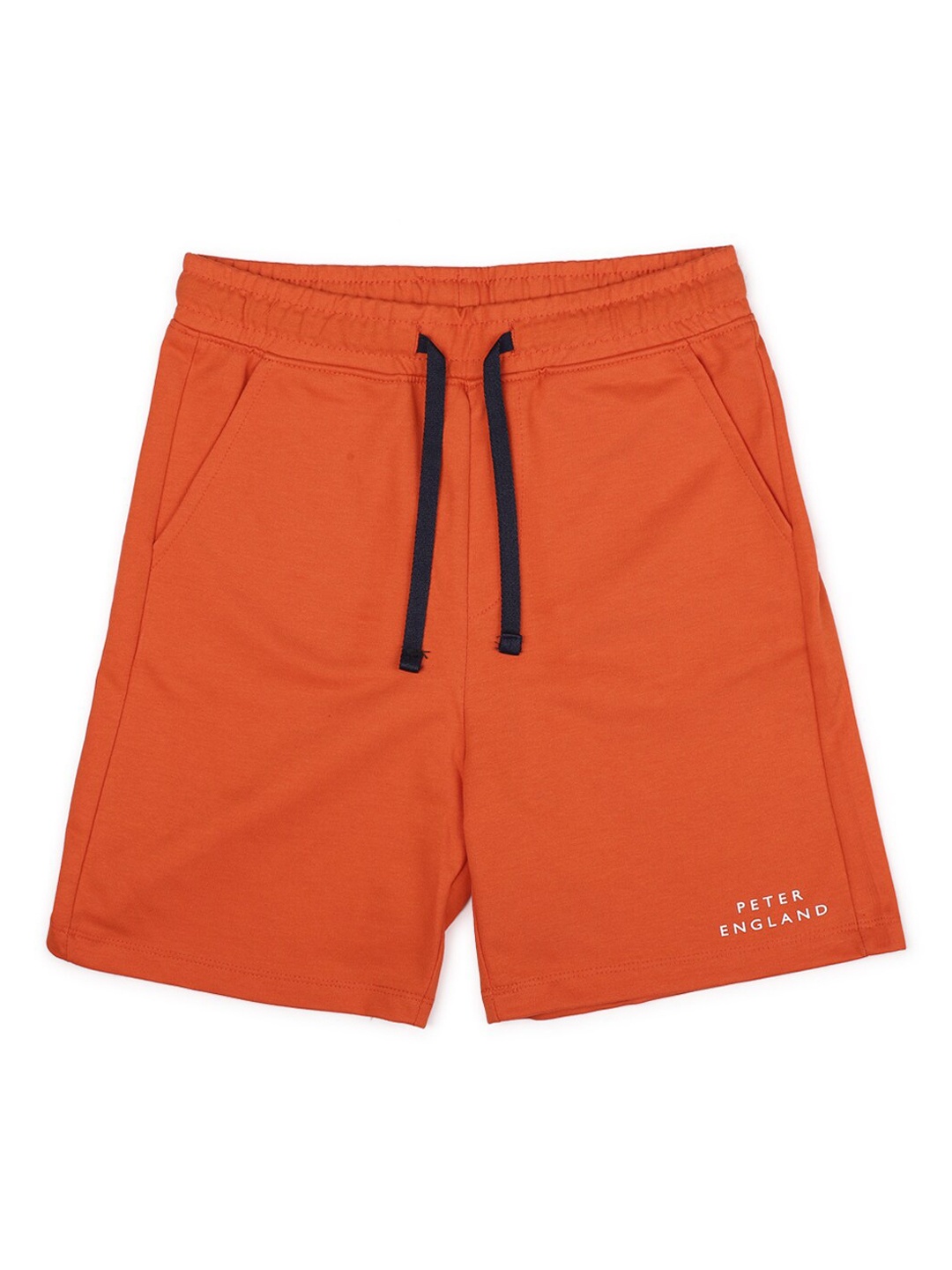 

Peter England Boys Orange Cotton Shorts