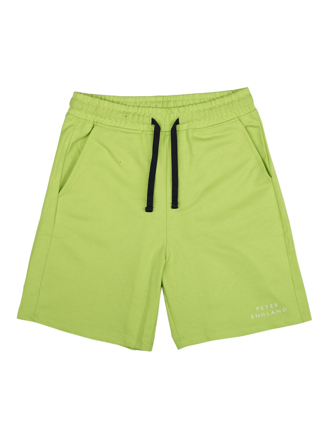 

Peter England Boys Green Cotton Shorts