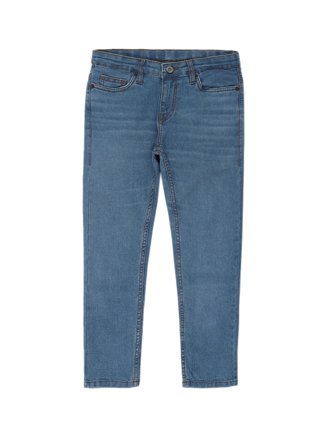 

Peter England Boys Blue Skinny Fit Light Fade Jeans