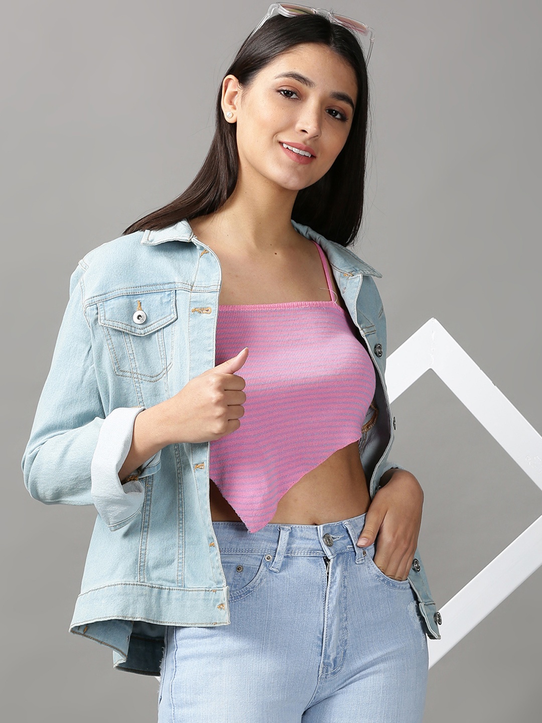 

SHOWOFF Women Pink Top