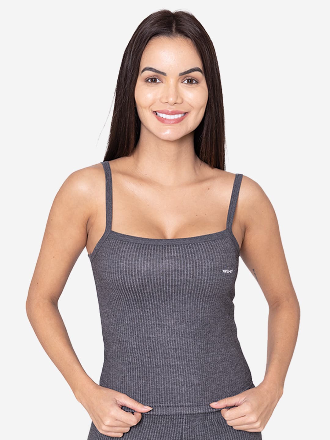 

Groversons Paris Beauty Women Striped Camisole, Black