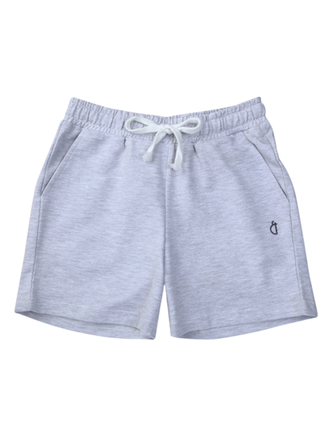 

Gini and Jony Boys Grey Cotton Solid Shorts