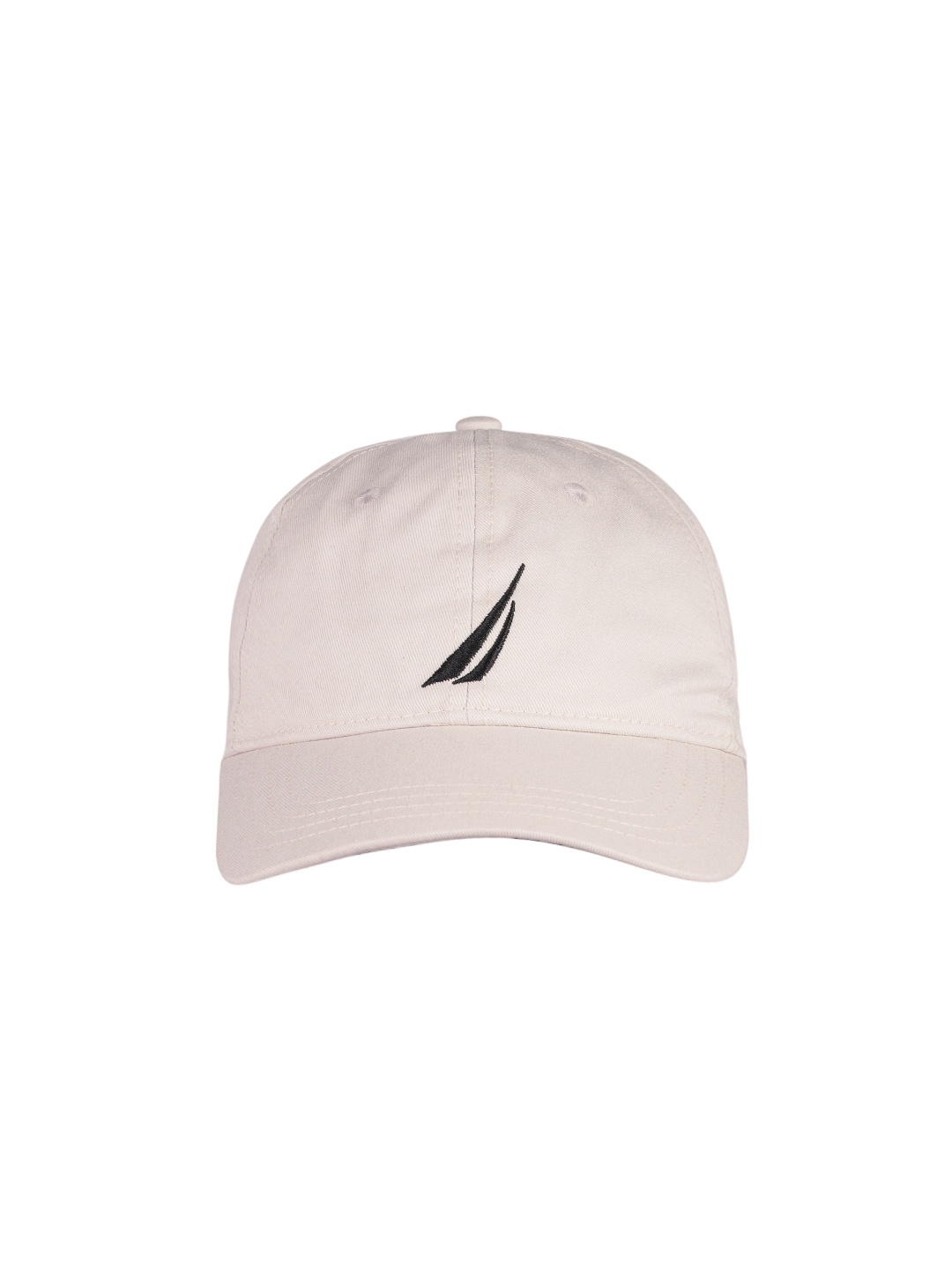 

Nautica Men Brand Logo Embroidered Baseball Cap, Beige