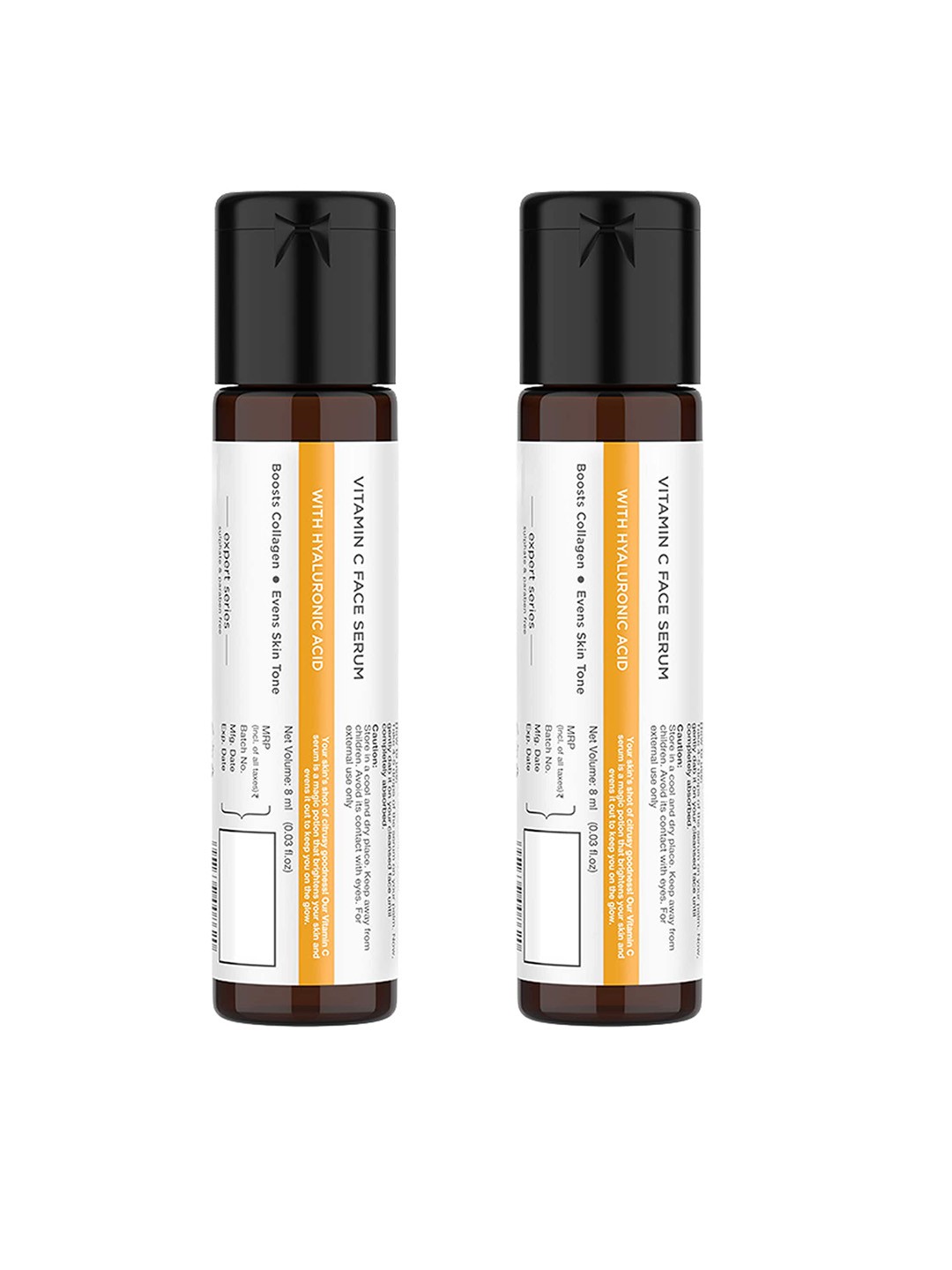 

THE MAN COMPANY Men Set Of 2 Vitamin C Face Serum 8ml Each, White