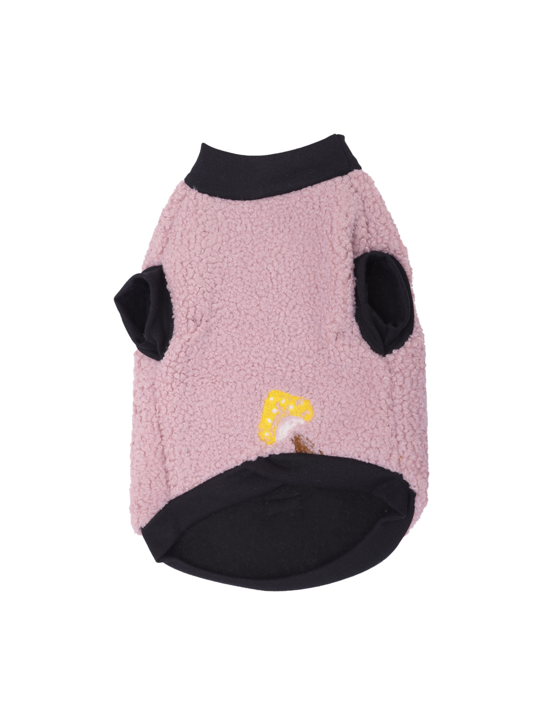 

Lulala Pink & Black Woolen Dog Sweater