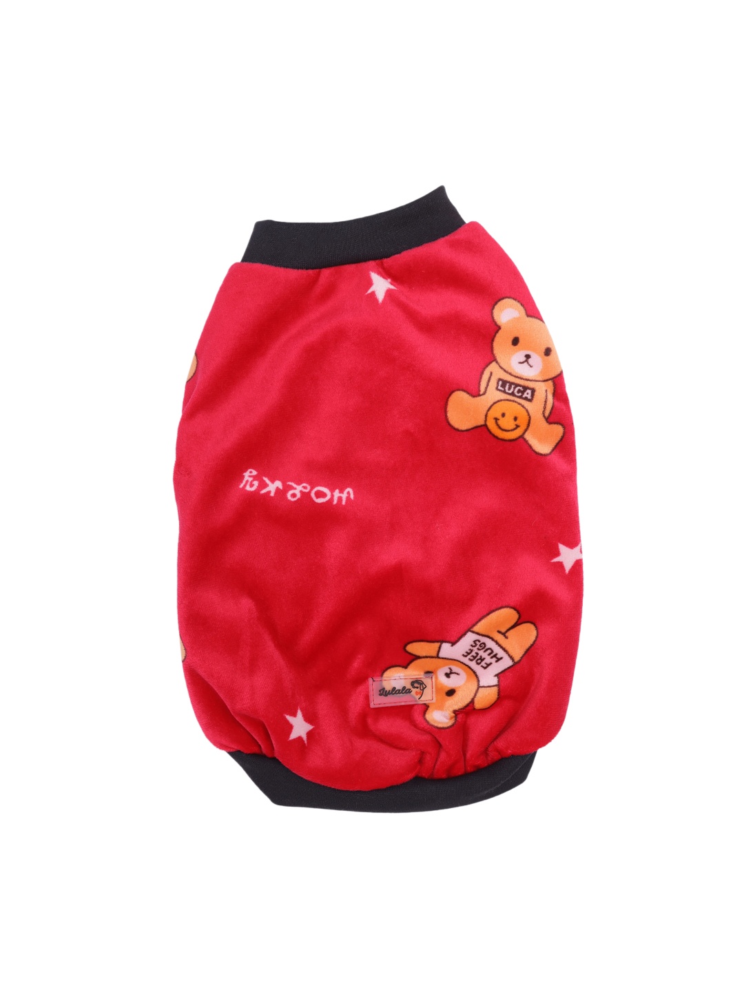 

Lulala Pink Printed Comfortable Woolen Dog Sweater
