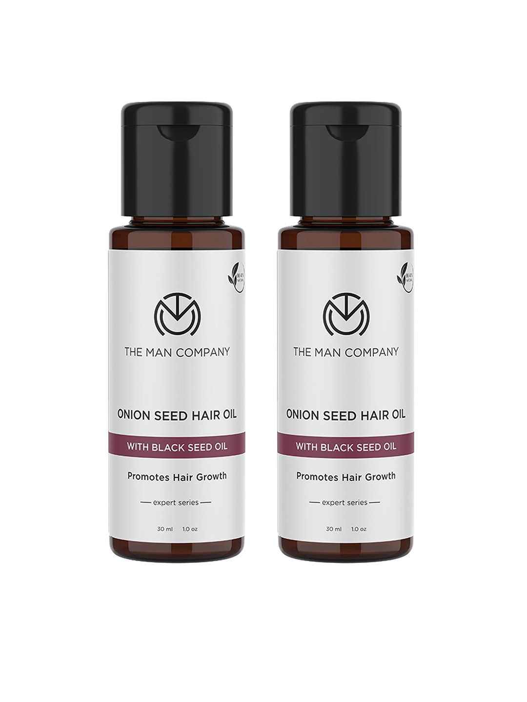 

THE MAN COMPANY Men Pack Of 2 Onion Seed Hair Oil 30ml Each, White