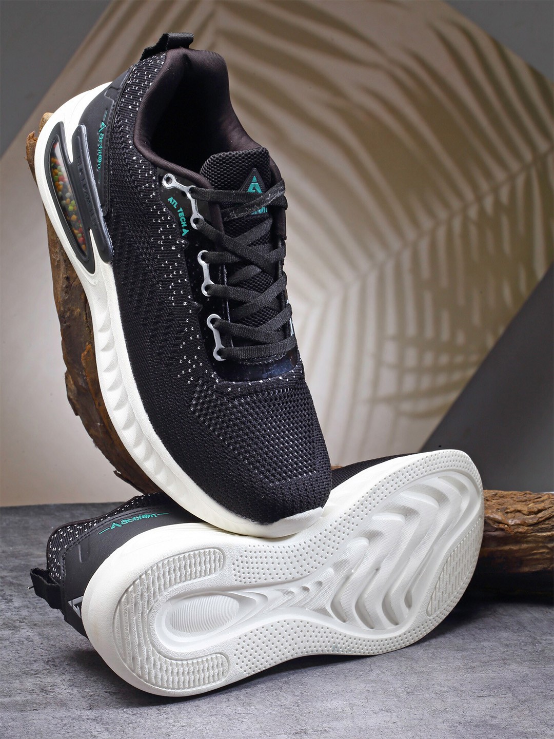 

Action Men Black Mesh Running Non-Marking Shoes