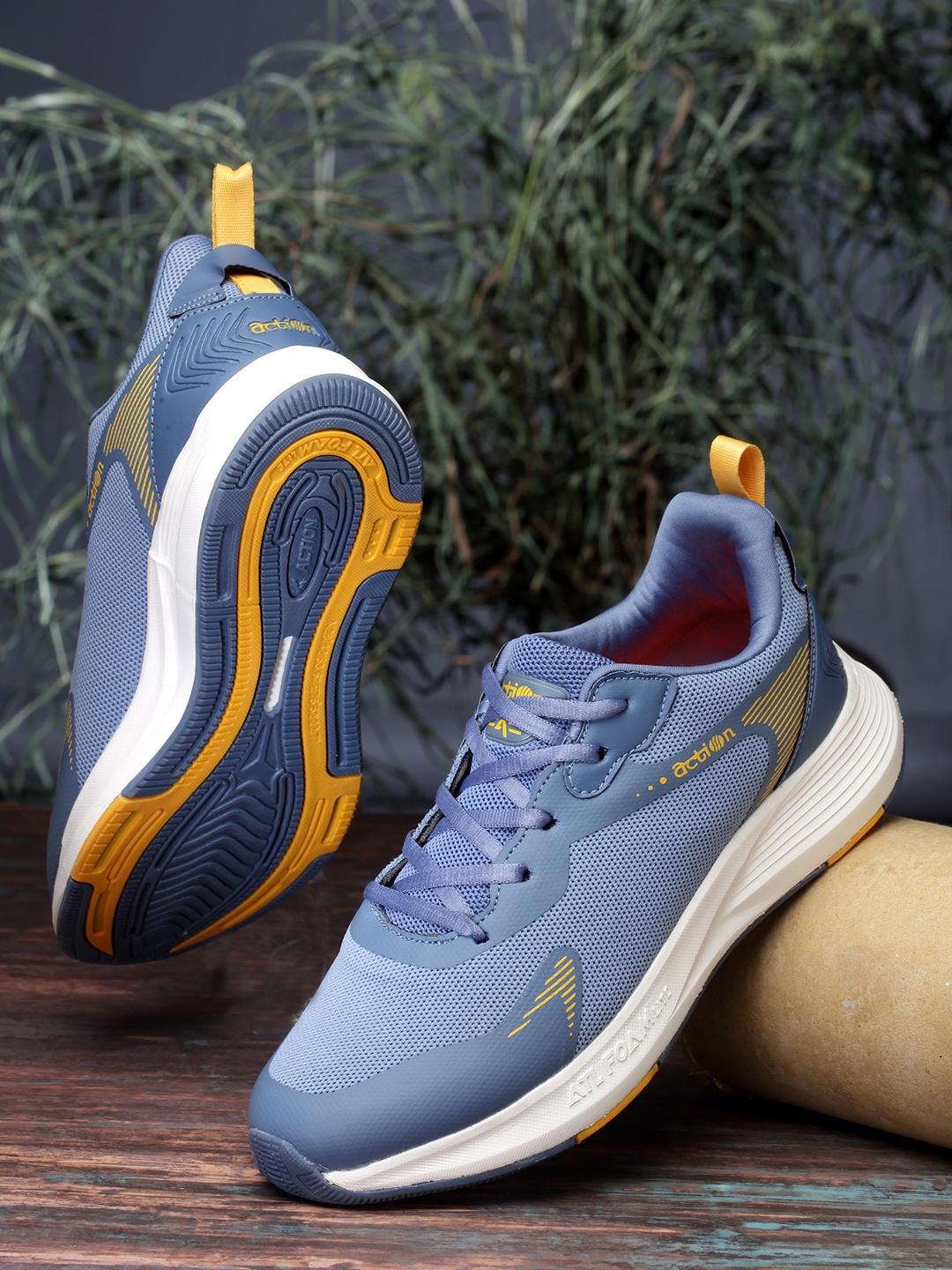 

Action Men Blue Mesh Running Non-Marking Shoes