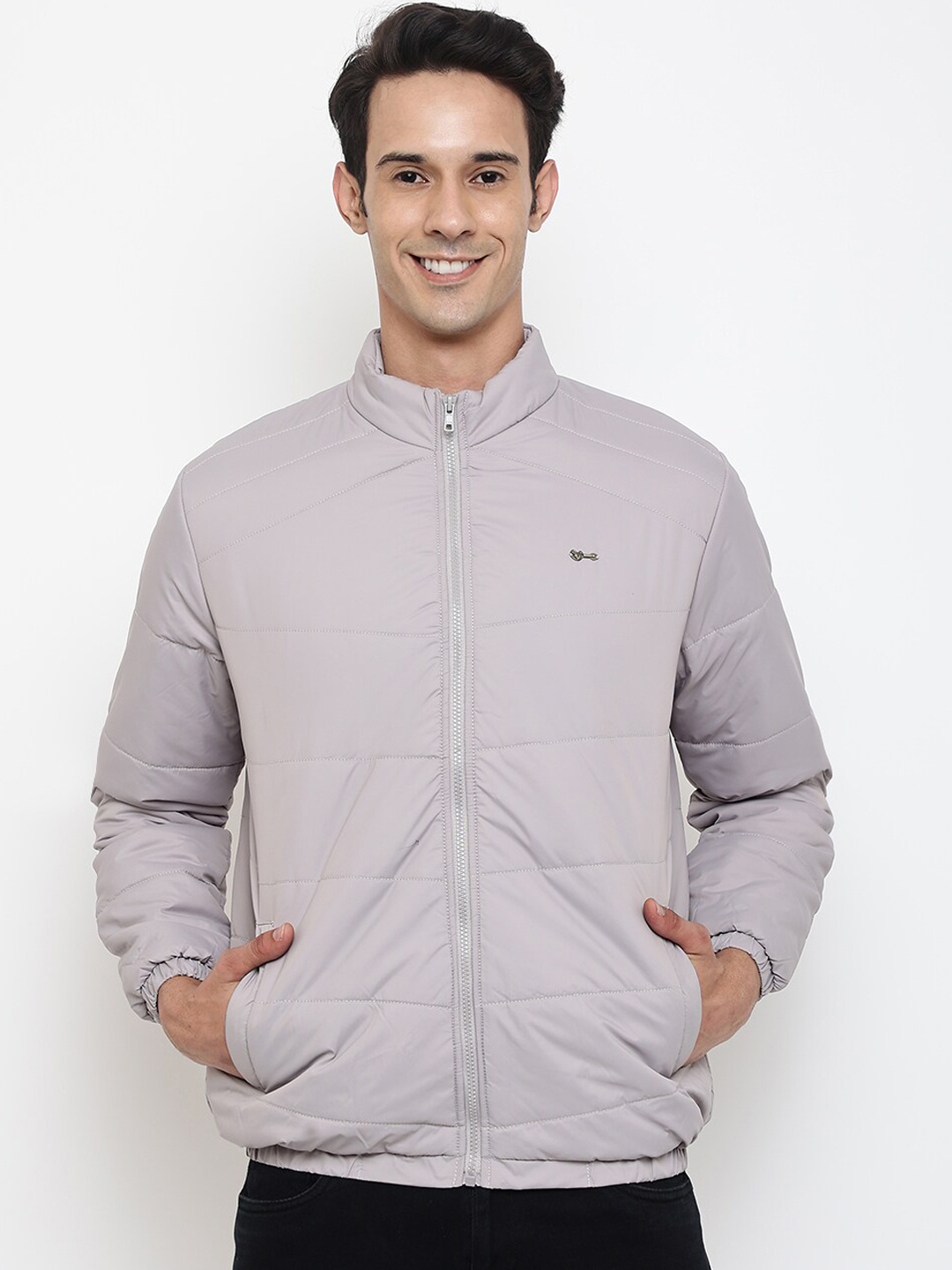 

Cantabil Men Padded Jacket, Grey