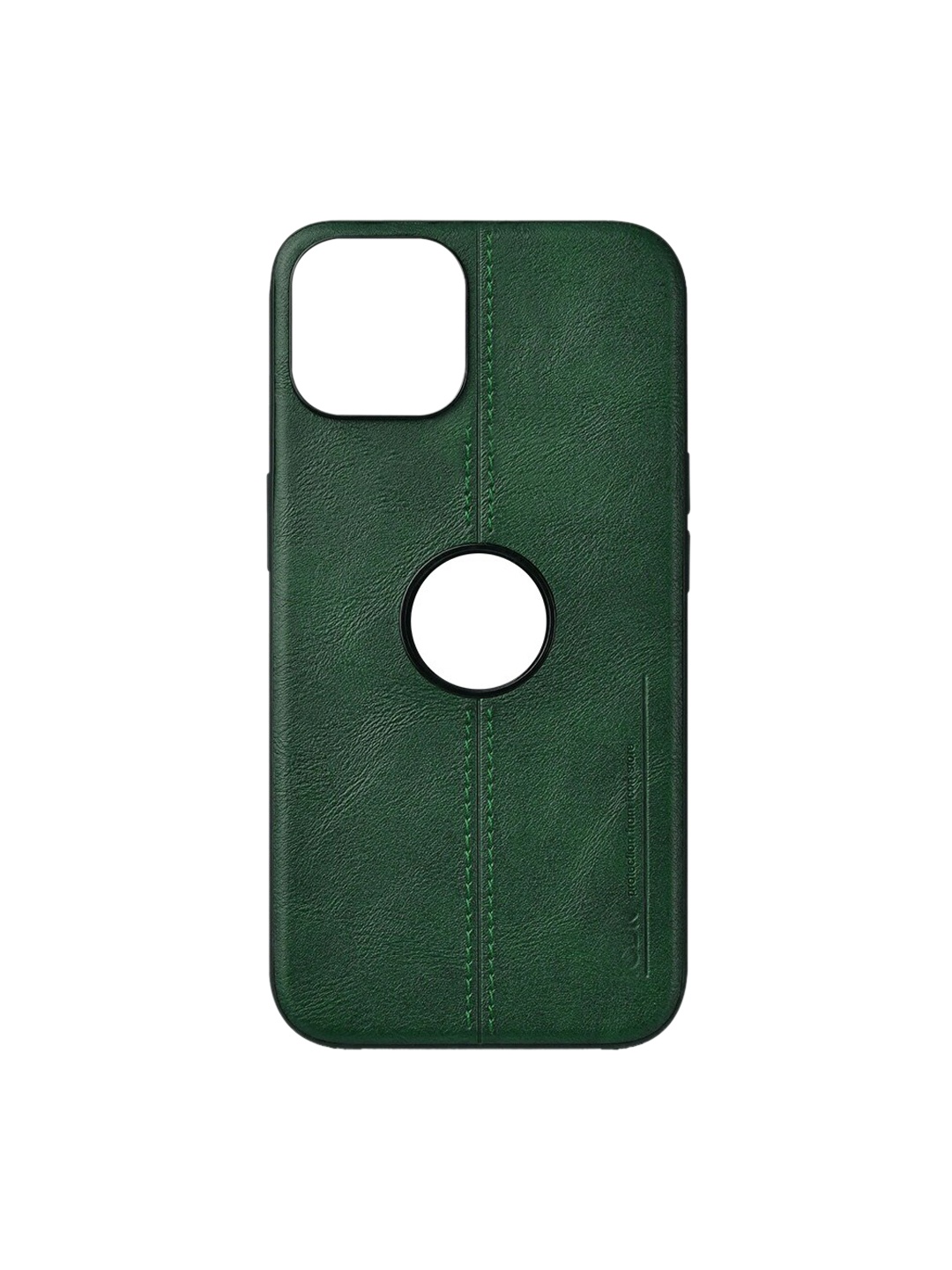 

TREEMODA Green Leather iPhone 12 Pro Max Back Case