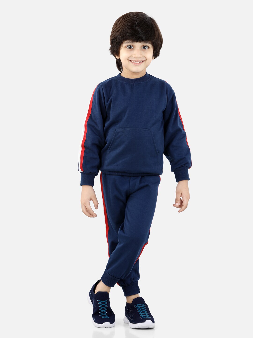 

Cutiekins Boys Blue & Red Top with Pyjamas