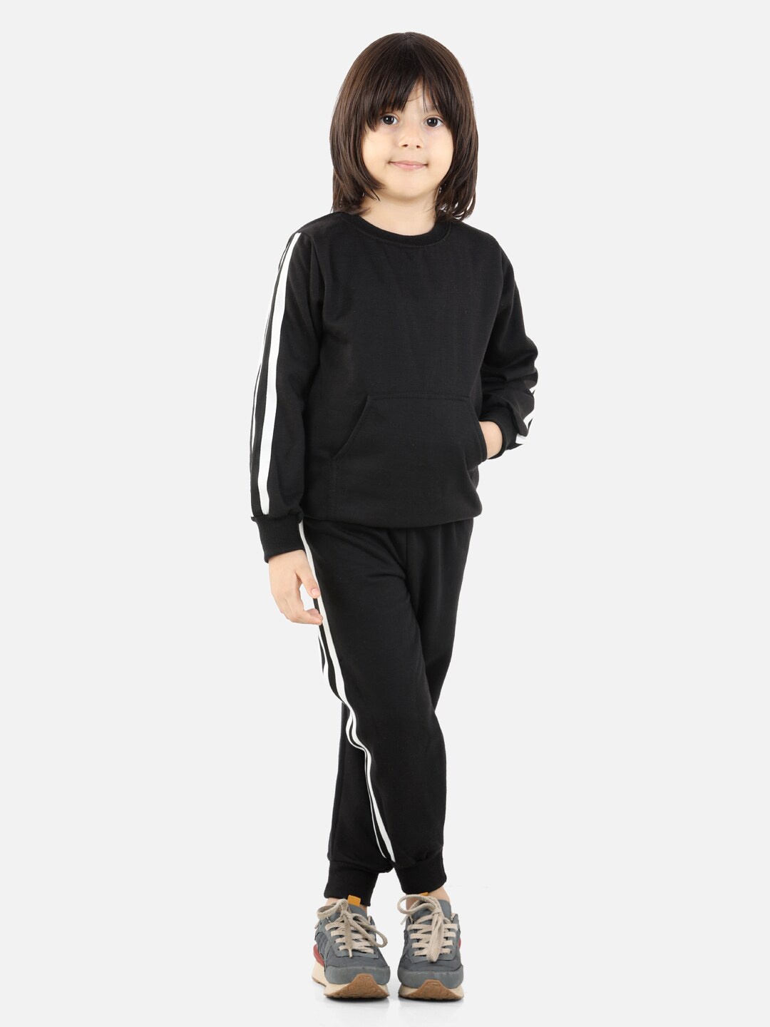 

Cutiekins Boys Black & White Top with Pyjamas