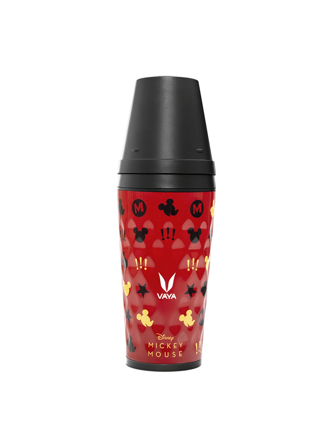 

Vaya Red Printed Vacuum Insulated Stainless Steel Bottle 600 ml