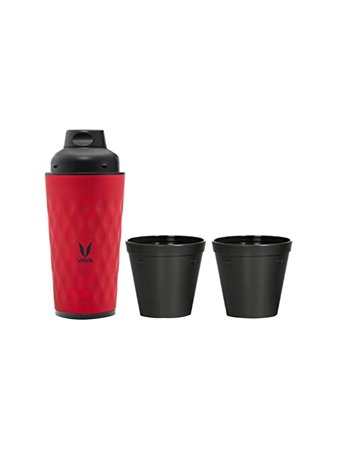 

Vaya Red Solid Stainless Steel Vacuum Insulated Bottle 600ml