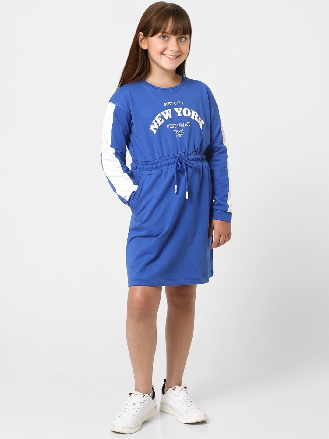 

KIDS ONLY Blue Cotton T-shirt Dress
