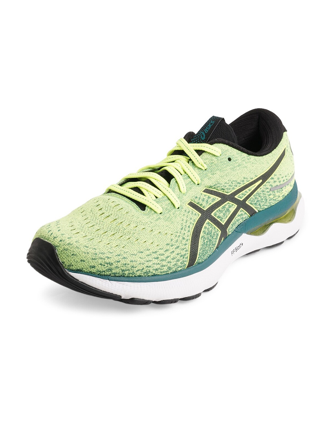 

ASICS Men GEL-Nimbus 24 Running Non-Marking Shoes, Green