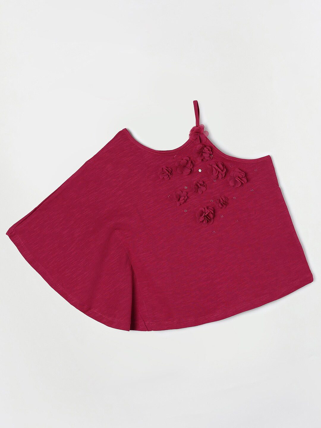 

Fame Forever by Lifestyle Girls Maroon Cotton T-shirt