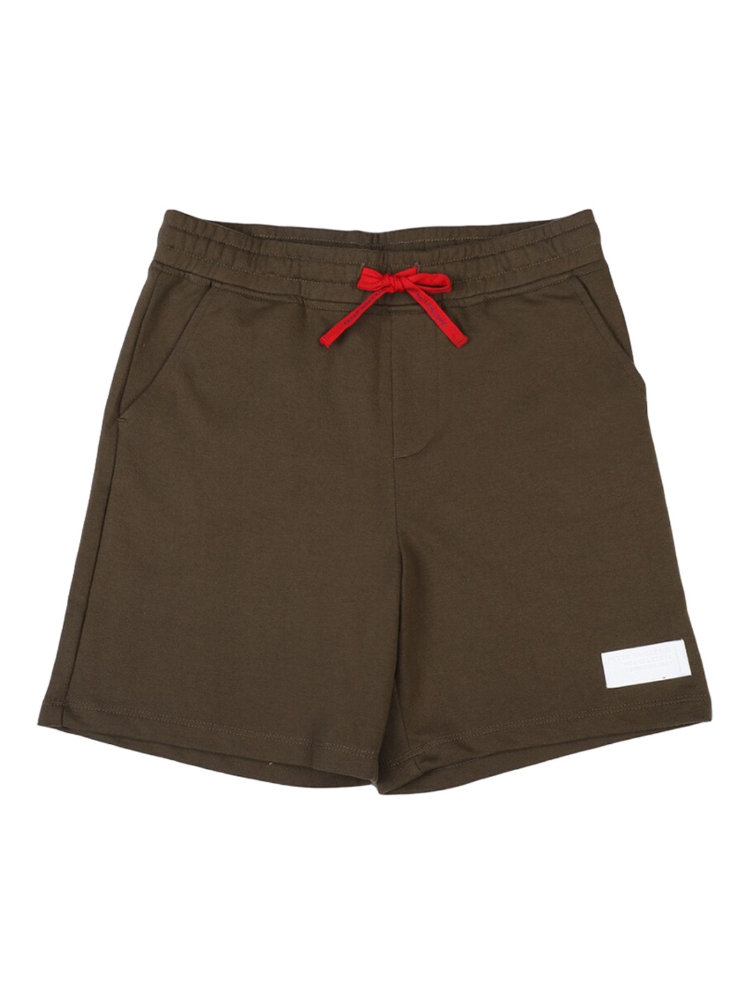 

Peter England Boys Brown Cotton Shorts