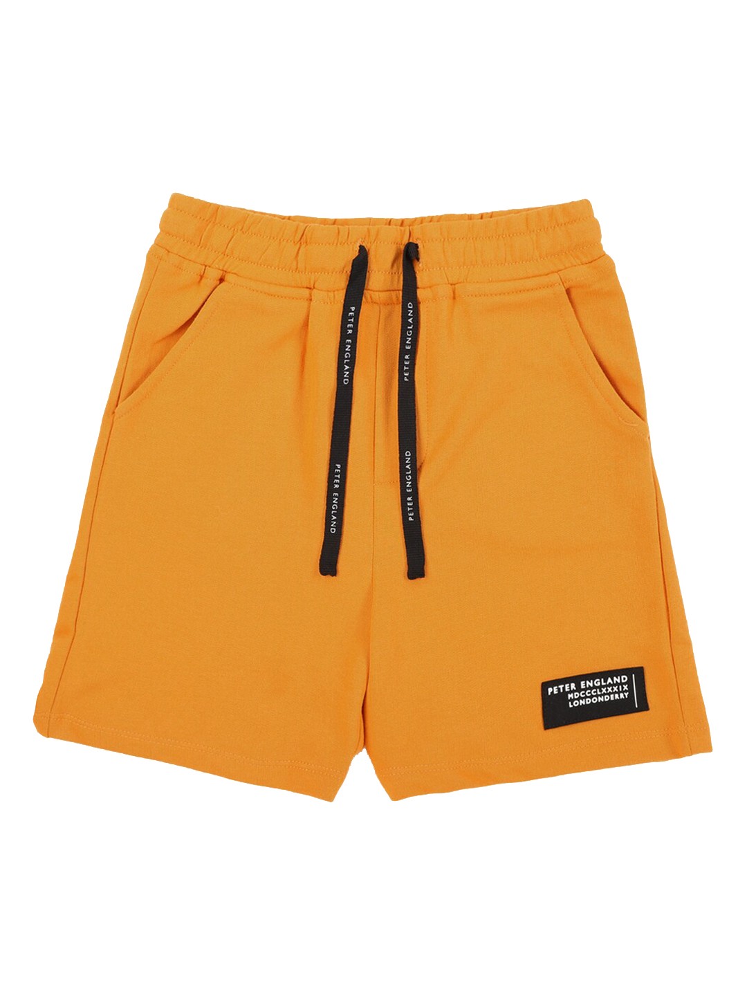 

Peter England Boys Mustard Cotton Shorts