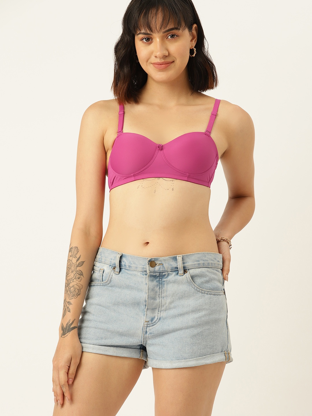 

DressBerry T-Shirt Bra - Medium Coverage Lightly Padded, Pink