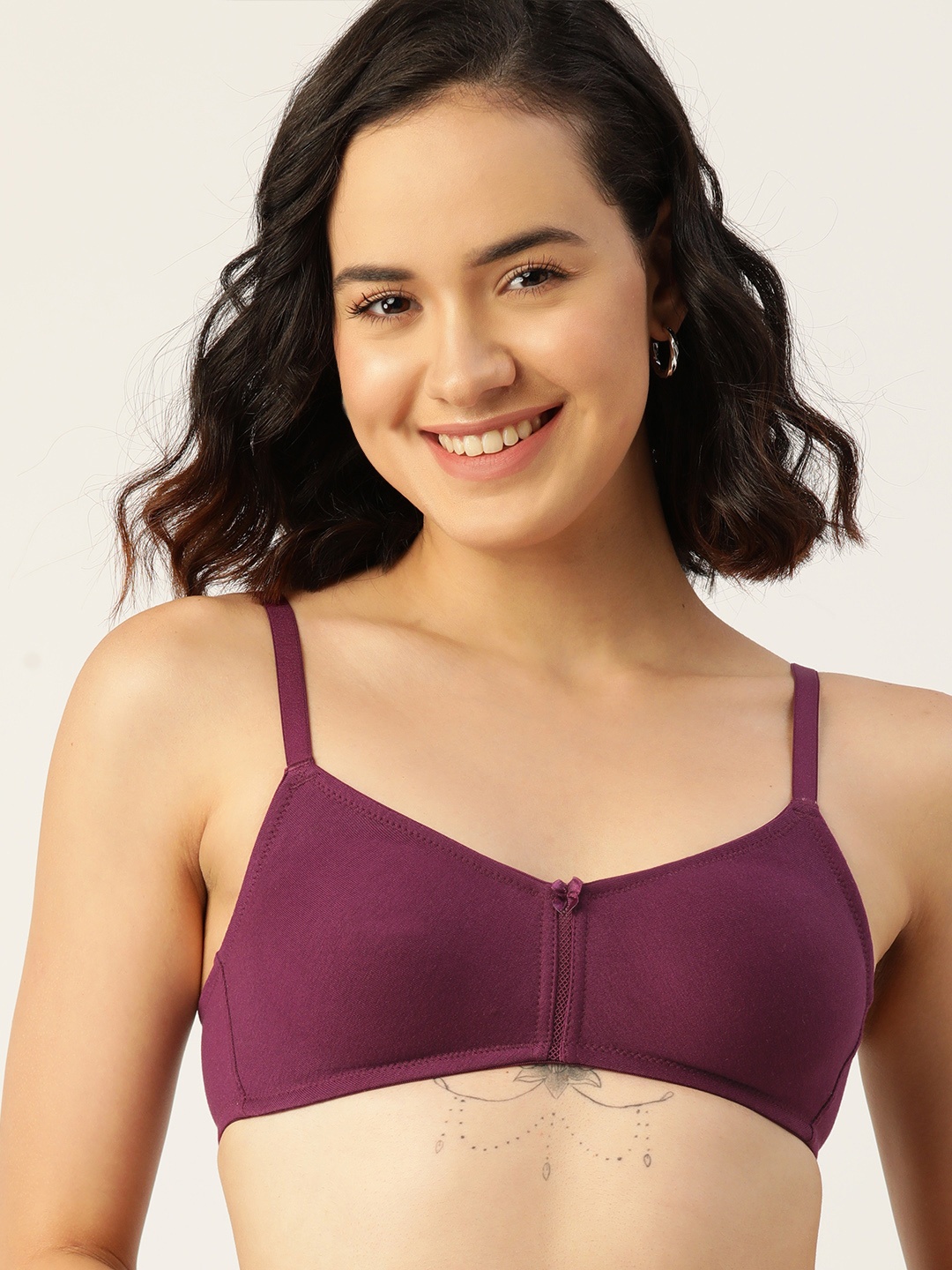 

DressBerry Medium Coverage T-Shirt Bra, Purple