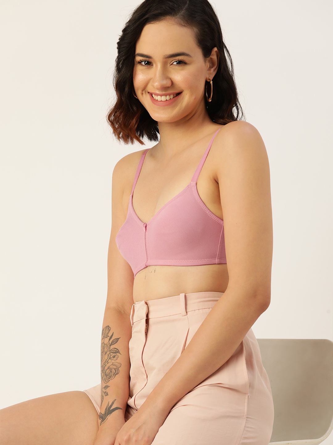 

DressBerry Medium Coverage T-Shirt Bra, Mauve