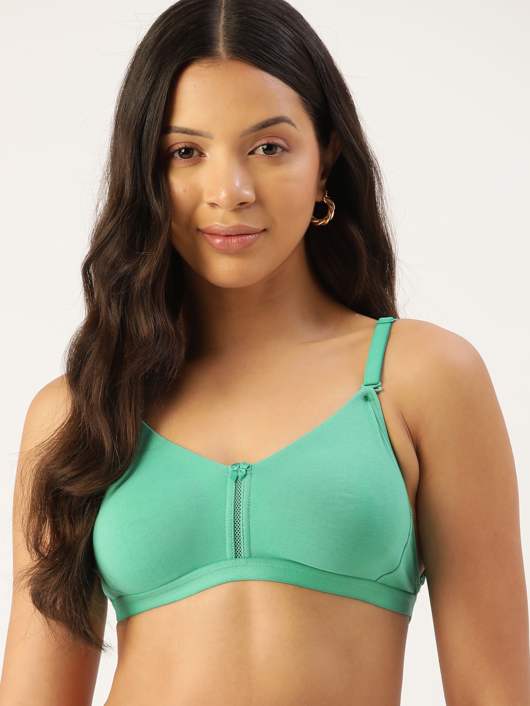 

DressBerry Non-Padded Low Back T-shirt Bra, Green