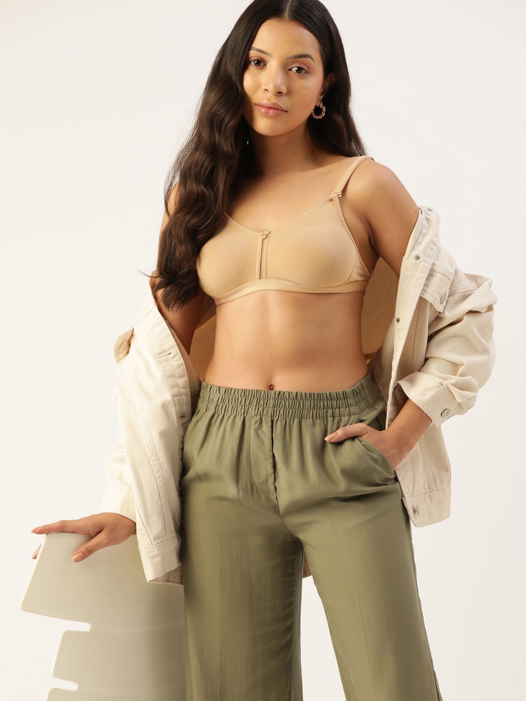 

DressBerry Non-Padded Bra DB-BL-01-C, Beige