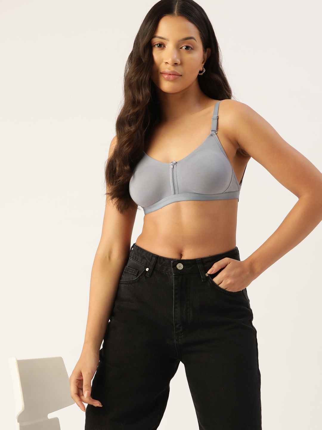 

DressBerry Non-Padded Bra DB-BL-01-B, Blue