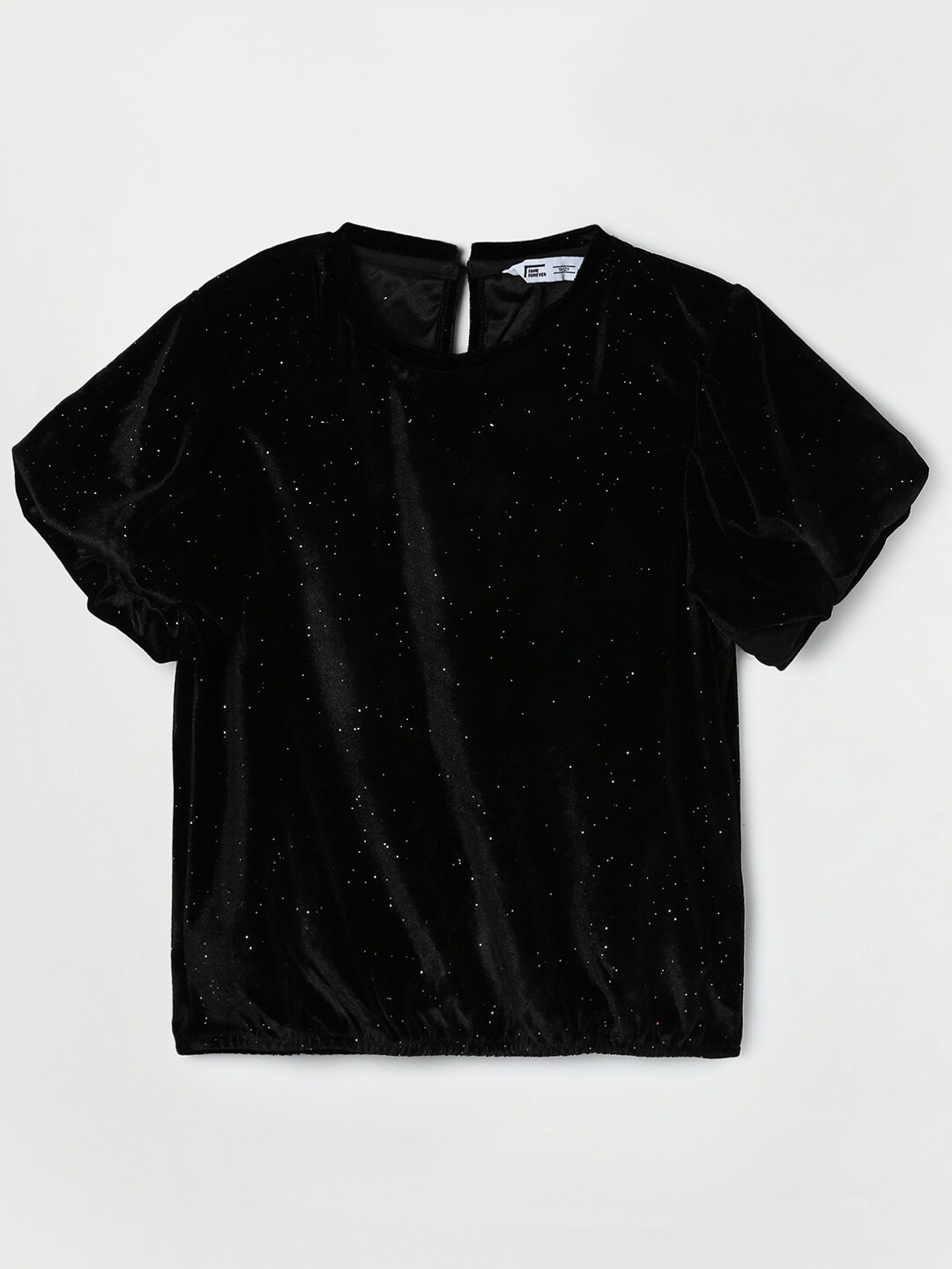 

Fame Forever by Lifestyle Girls Black Embellished Top