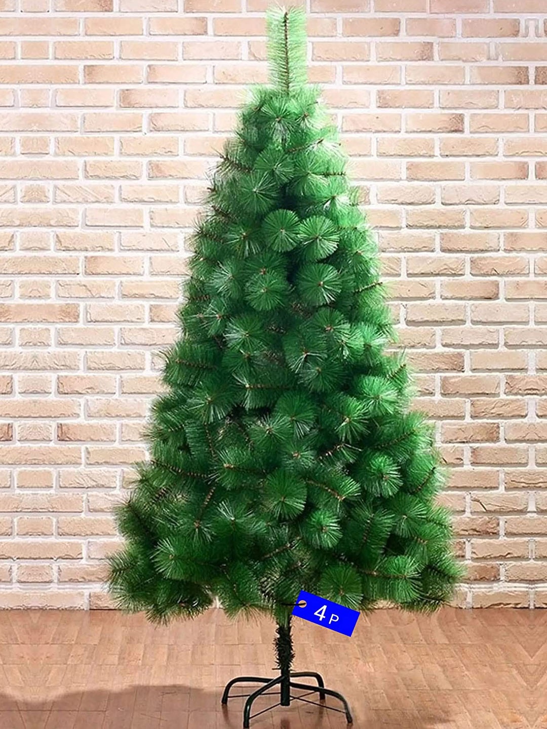 

TIED RIBBONS Green Christmas Artificial Pine Tree 4ft Xmas Decor