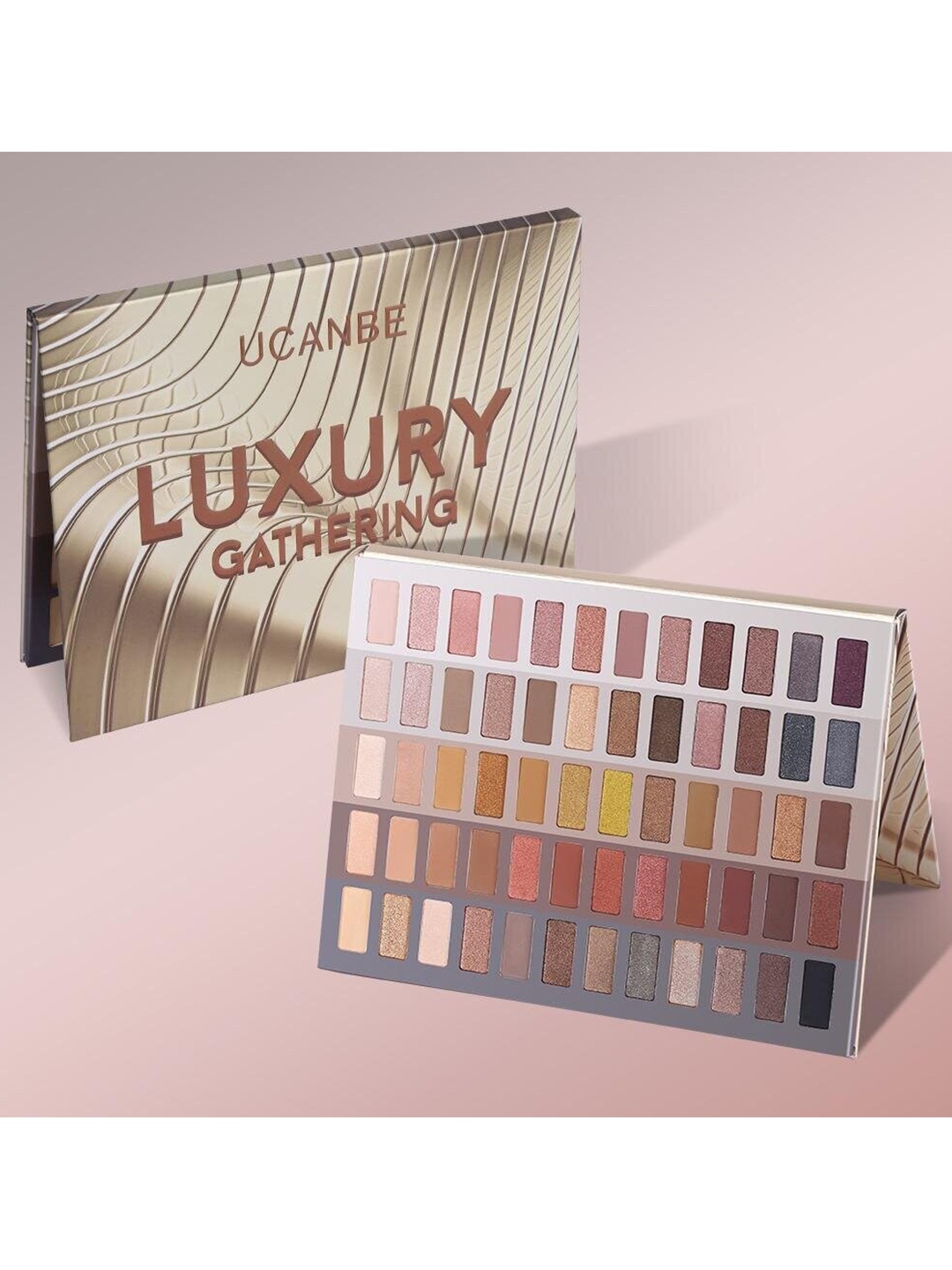 

UCANBE Luxury Gathering 60 Colours Eyeshadow Palette, Peach