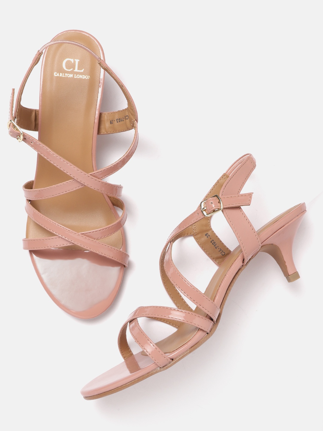 

Carlton London Slim Heel Sandals, Rose